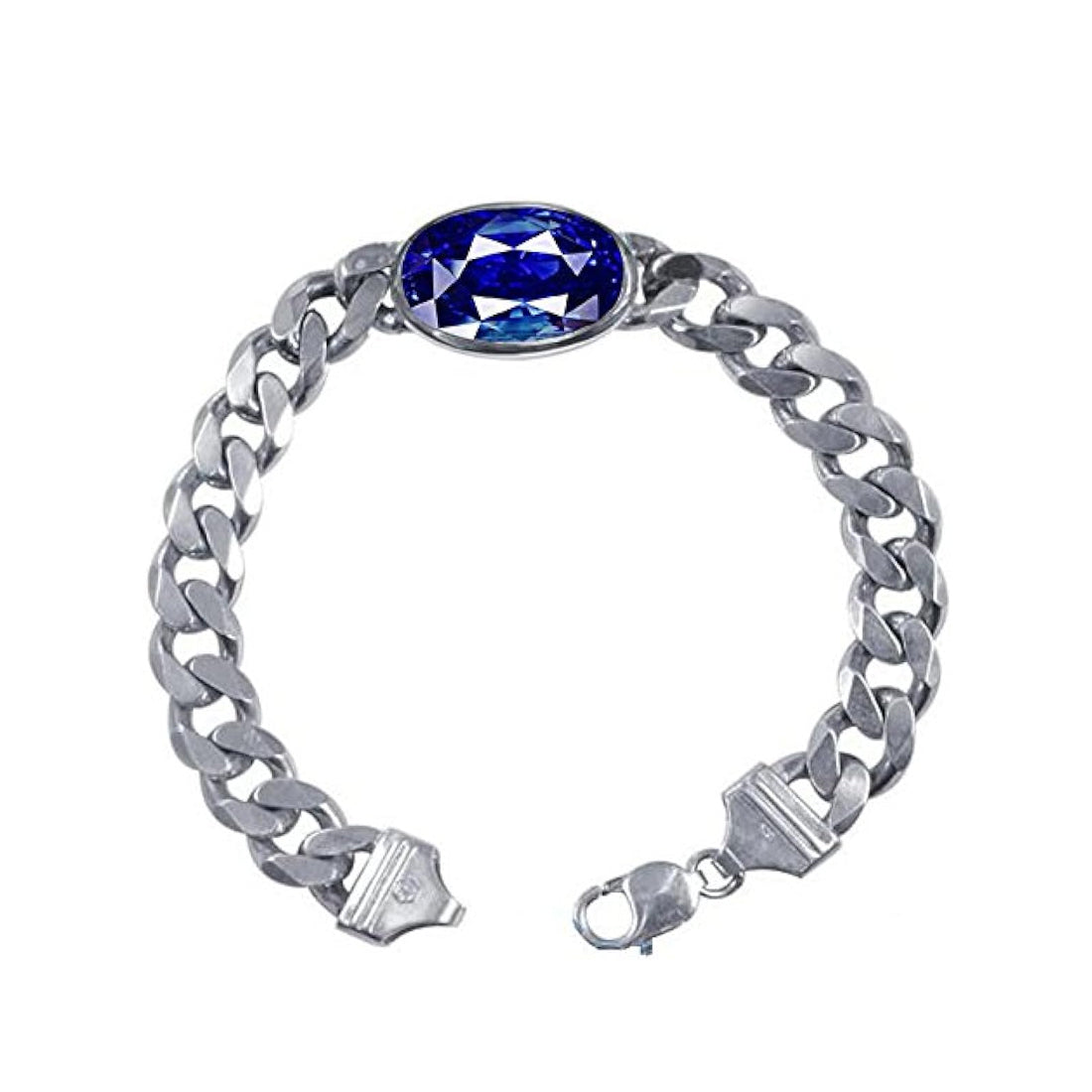 Blue Sapphire (Neelam) Bracelet – The Bracelet of Power, Discipline & Protection